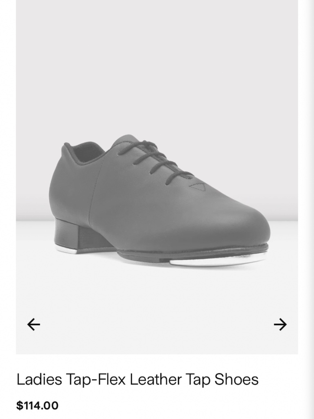 Bloch Flex Leather Tap Shoes